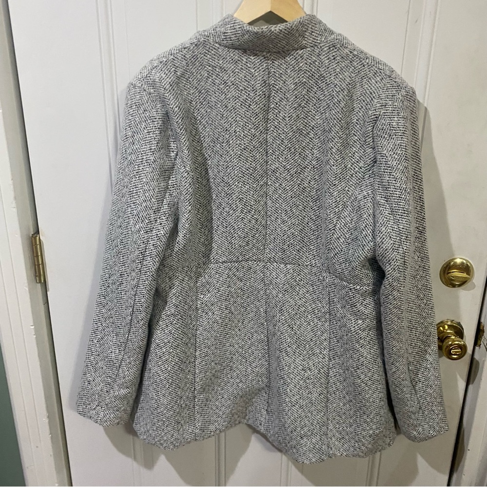 Vici Herringbone Gray Women's Jacket - image 4